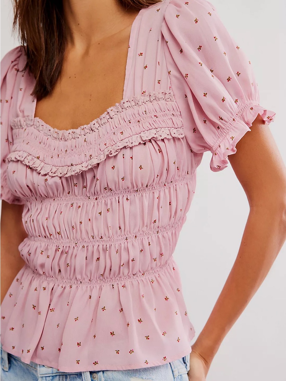 Free People Adore You Blouse NWT